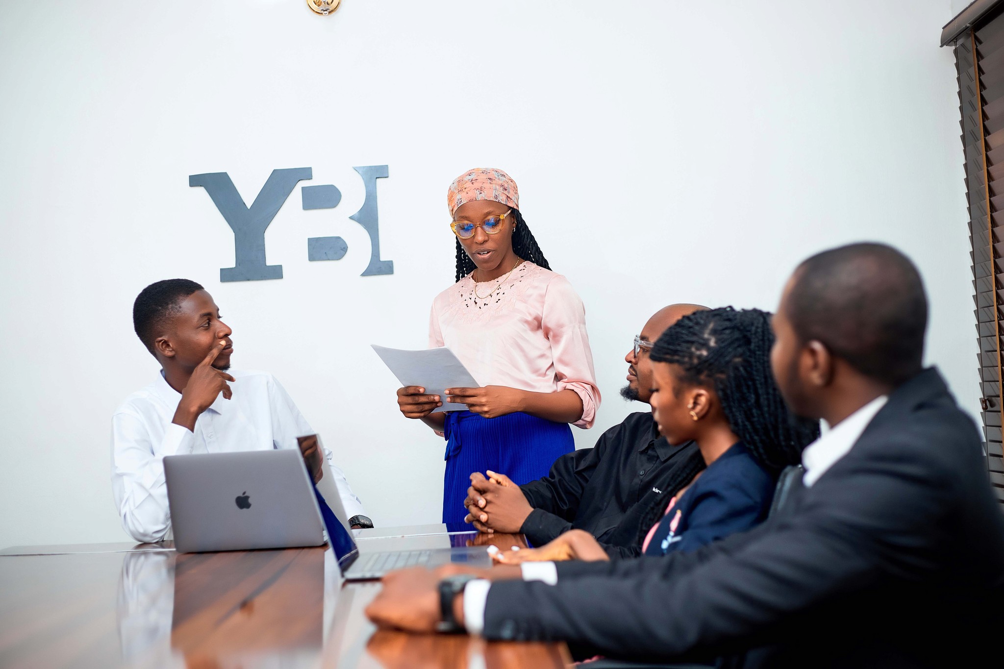 YBI Multimedia team developing creative strategy