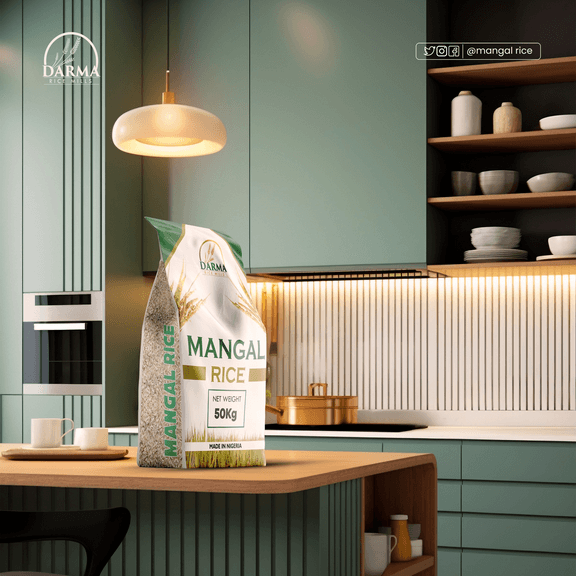 Mangal Rice campaign artwork created by YBI Multimedia